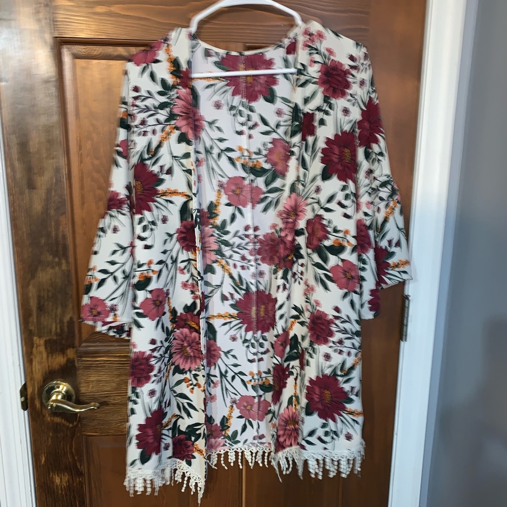 Flower kimono